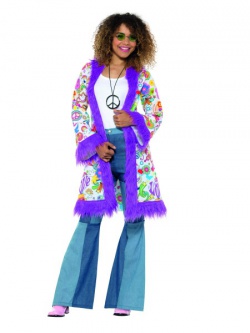 Hippie dámský kabátek Peace & Love I. 