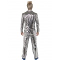 Kostým - Stříbrný oblek