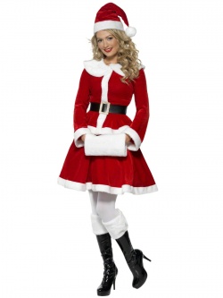Kostým Miss Santa - rukávníček