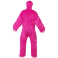 Kostým Gorila růžová - chlupatá