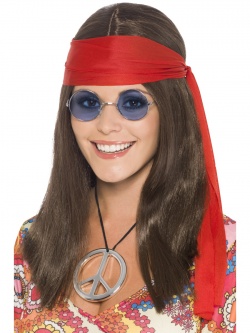 Paruka Hippie - dámská sada