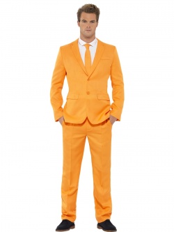 Oranžový oblek