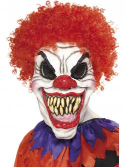 Maska na obličej - Hrůzostrašný klaun