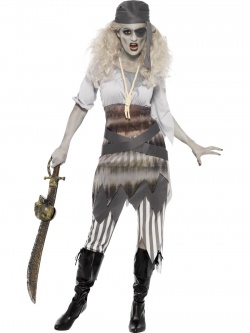 Kostým - Zombie Pirátka Sweetie