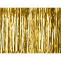 Třpytivá dekorace - zlatá záclona