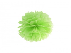 Dekorativní koule pom pom - zelená