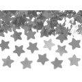 Vystřelovací konfety, stříbrné hvězdičky