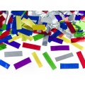 Vystřelovací konfety, barevné proužky