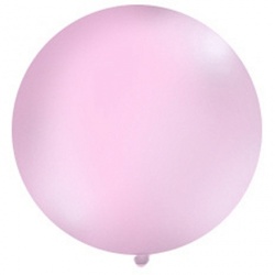 Obří světle růžový balónek - 1ks