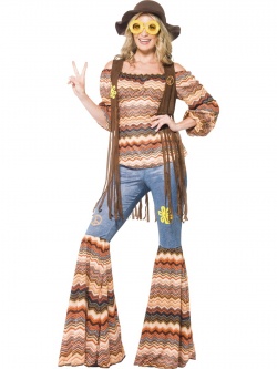 Kostým - hippie