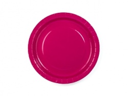 Růžový talíř