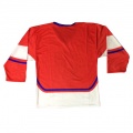 Hokejový dres se znaky Česka - červený