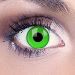 Kontaktní UV čočky - zelená