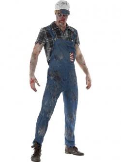 Kostým "zombie farmář"