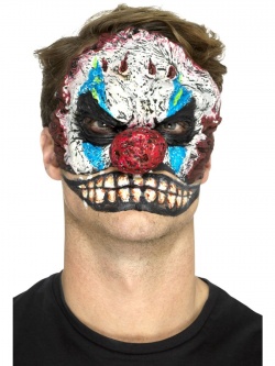 Nalepovací maska "klaun"