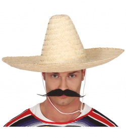 Mexický slaměný klobouk