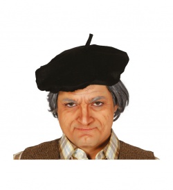 Baret - černý