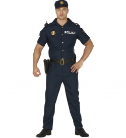 Pánský kostým Policista