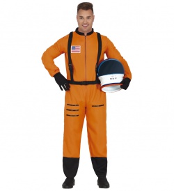 Pánský kostým Oranžový astronaut