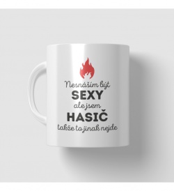 Hrnek - Sexy hasič