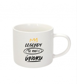 Espresso hrnek - Legendy se rodí v únoru