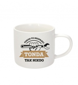 Espresso hrnek - Pokud to neopraví Tonda, tak nikdo