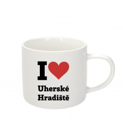 Espresso hrnek - I love Uherské Hradiště