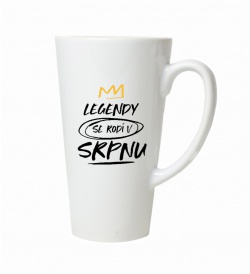 Latte hrnek - Legendy se rodí v srpnu