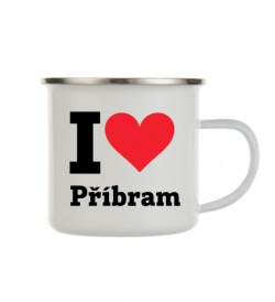 Plecháček bílý - I love Příbram