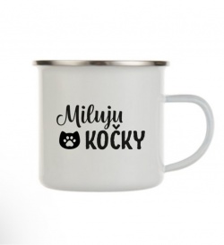 Plecháček bílý - Miluju kočky