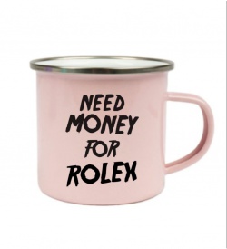 Plecháček růžový - Need money for Rolex