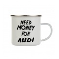 Plecháček bílý - Need money for audi