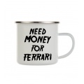 Plecháček bílý - Need money for Ferrari