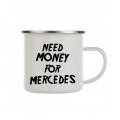 Plecháček bílý - Need money for Mercedes