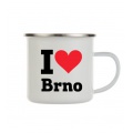 Plecháček bílý - I love Brno