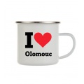 Plecháček bílý - I love Olomouc