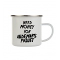 Plecháček bílý - Need money for Audemars