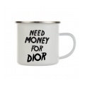 Plecháček bílý - Need money for Dior