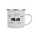 Plecháček bílý - Milan