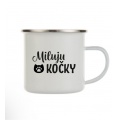 Plecháček bílý - Miluju kočky