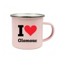 Plecháček růžový - I love Olomouc
