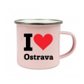 Plecháček růžový - I love Ostrava