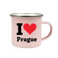 Plecháček růžový - I love Prague