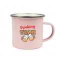 Plecháček růžový - Drinking team