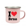 Plecháček růžový - I love Brno