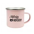 Plecháček růžový - Miluju kočky