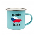 Plecháček modrý - Fandím česku