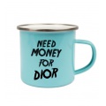 Plecháček modrý - Need money for Dior