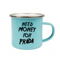 Plecháček modrý - Need money for Prada