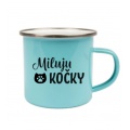 Plecháček modrý - Miluju kočky